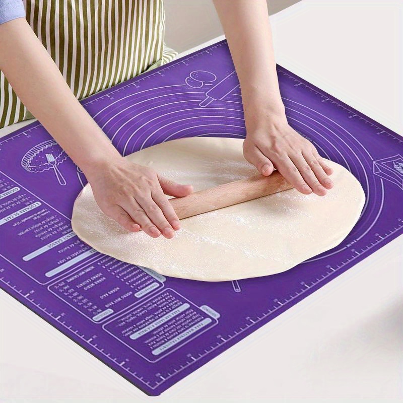 Kitchen Baking Counter - Силиконовый коврик для выпечки с разметкой,