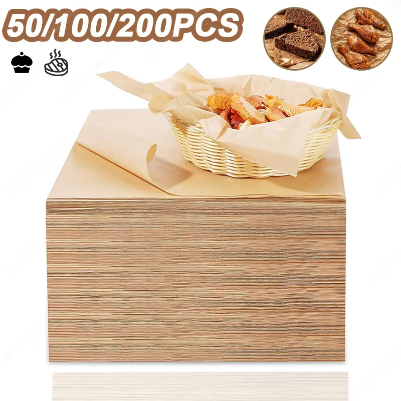 Kitchen Baking Sheets - 50/100/200 шт. бумага для выпечки, пергаментный