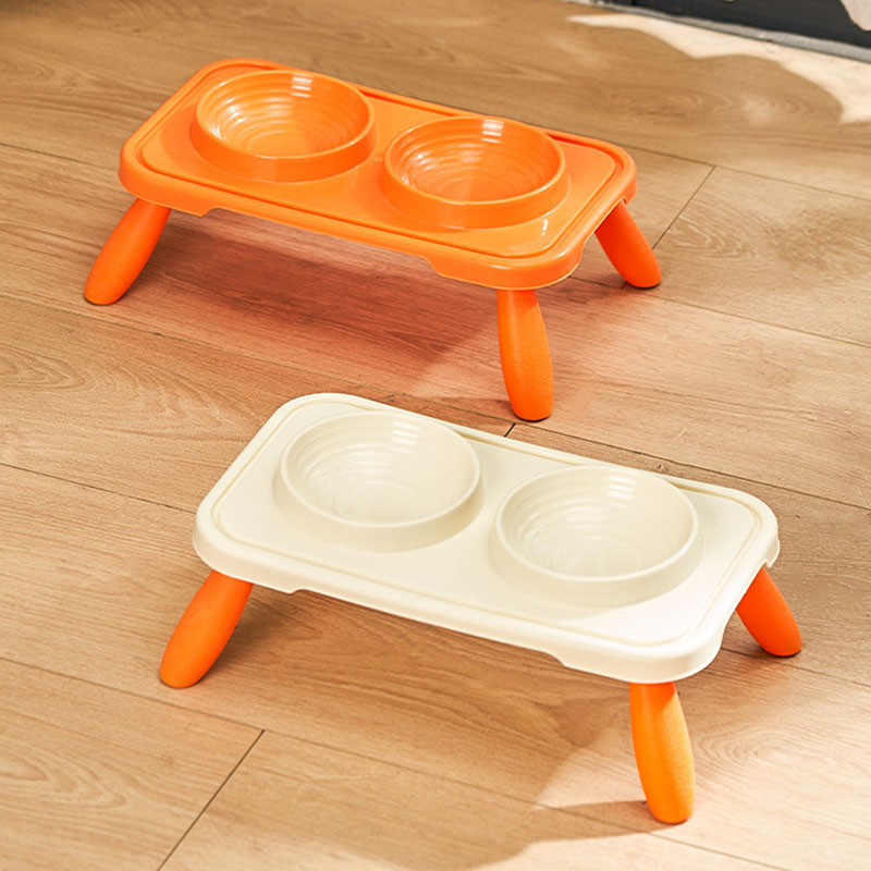 Kitchen Baking Utensil Set - Набор приподнятых двойных мисок для кошек