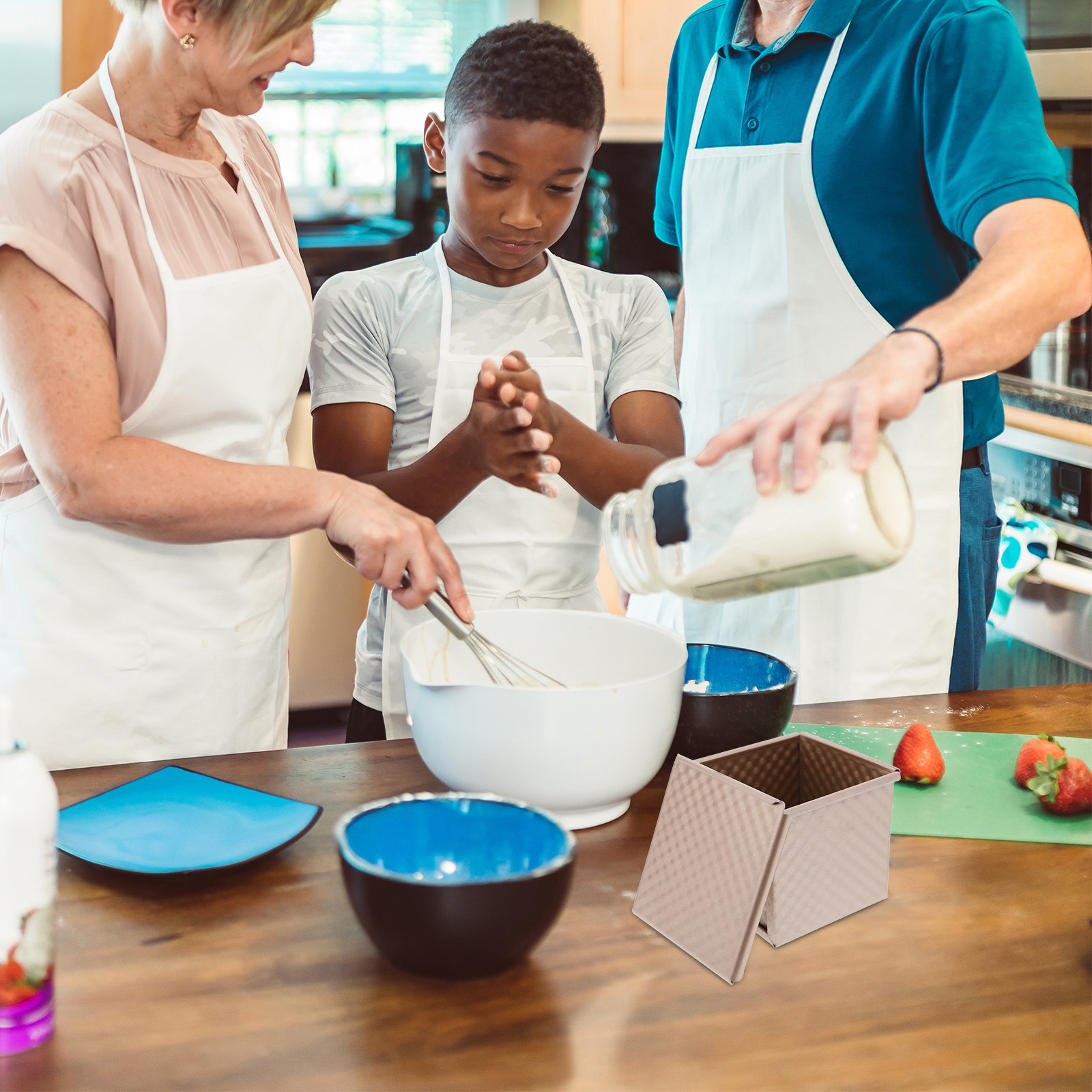 Мини-форма для выпечки хлеба с – обзор и цена Kitchen Baking Pan
