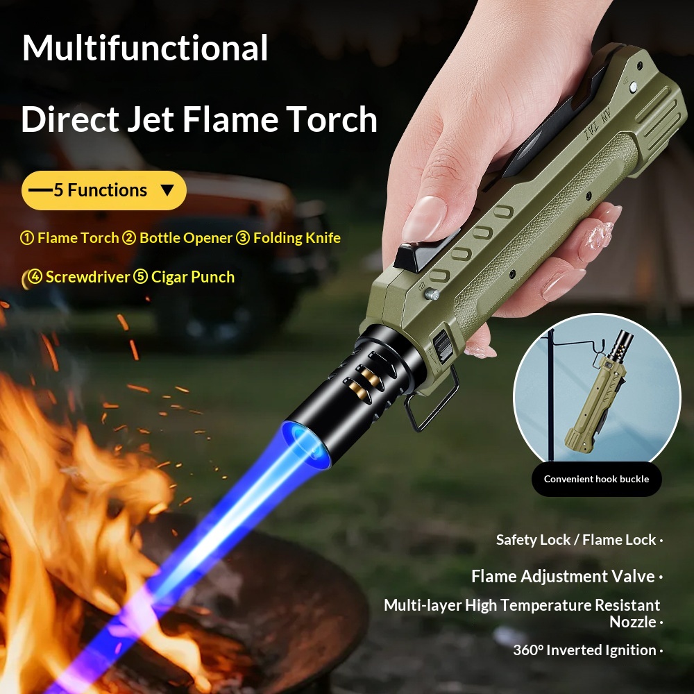 Мощная металлическая газовая з – обзор и цена Kitchen Baking Torch