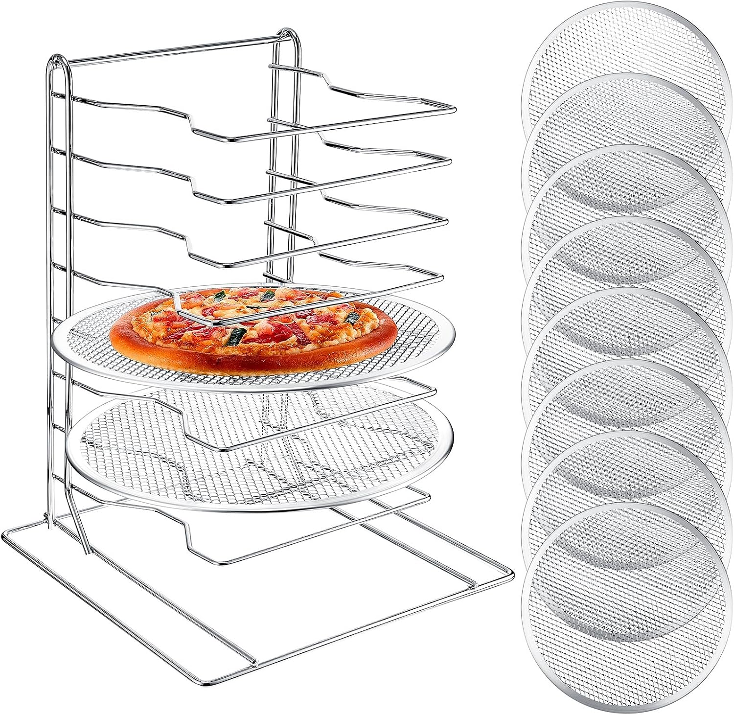 Подставка для пиццы с 8 ярусам – обзор и цена Kitchen Baking Pan