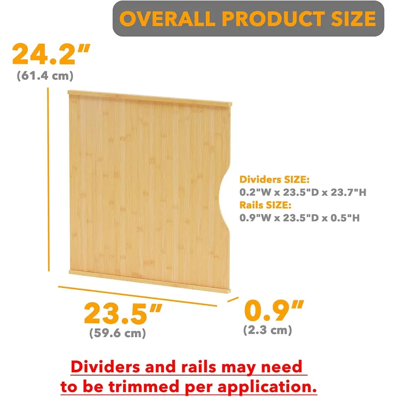 Набор из 6 разделителей для ло – обзор и цена Kitchen Baking Sheet Organizer
