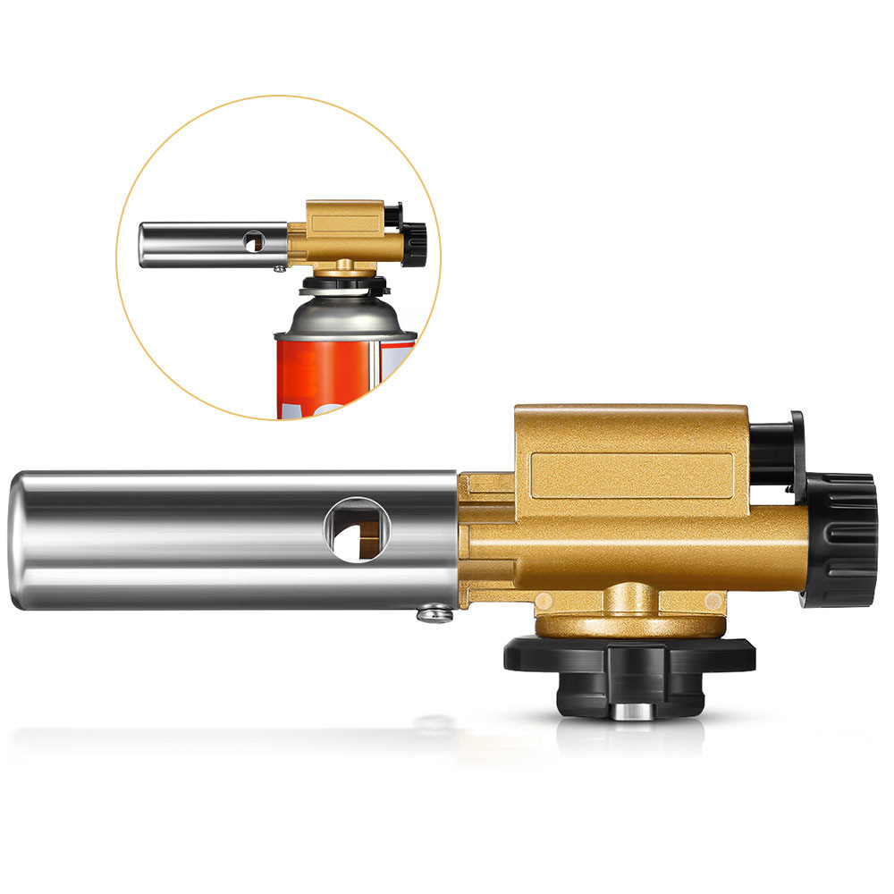 Портативная горелка, огнемет,  – обзор и цена Kitchen Baking Torch