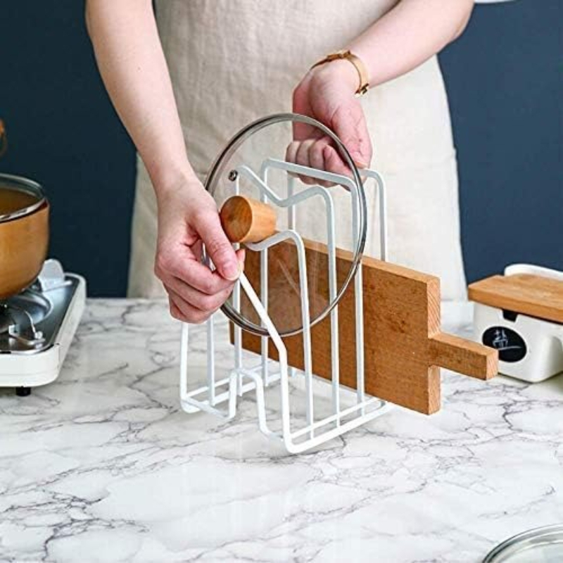 1 шт. Подставка для крышек кас – обзор и цена Kitchen Baking Tray Organiser