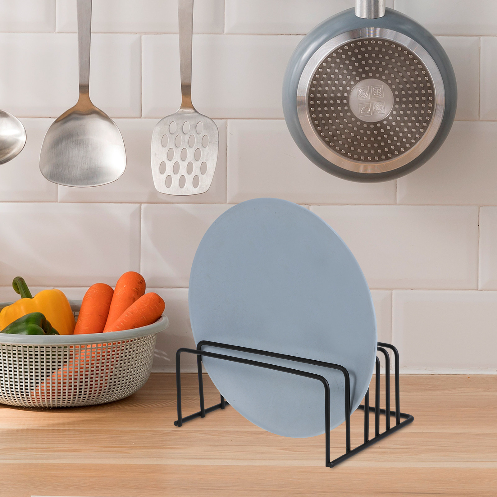 2 шт. металлическая подставка- – обзор и цена Kitchen Baking Sheet Organizer