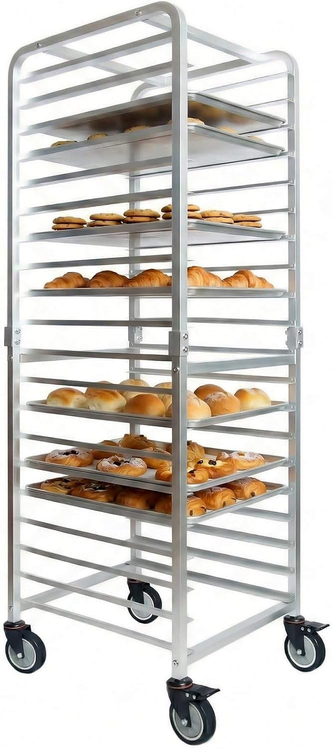 Коммерческая 20-ярусная тележк – обзор и цена Kitchen Baking Sheet Organizer