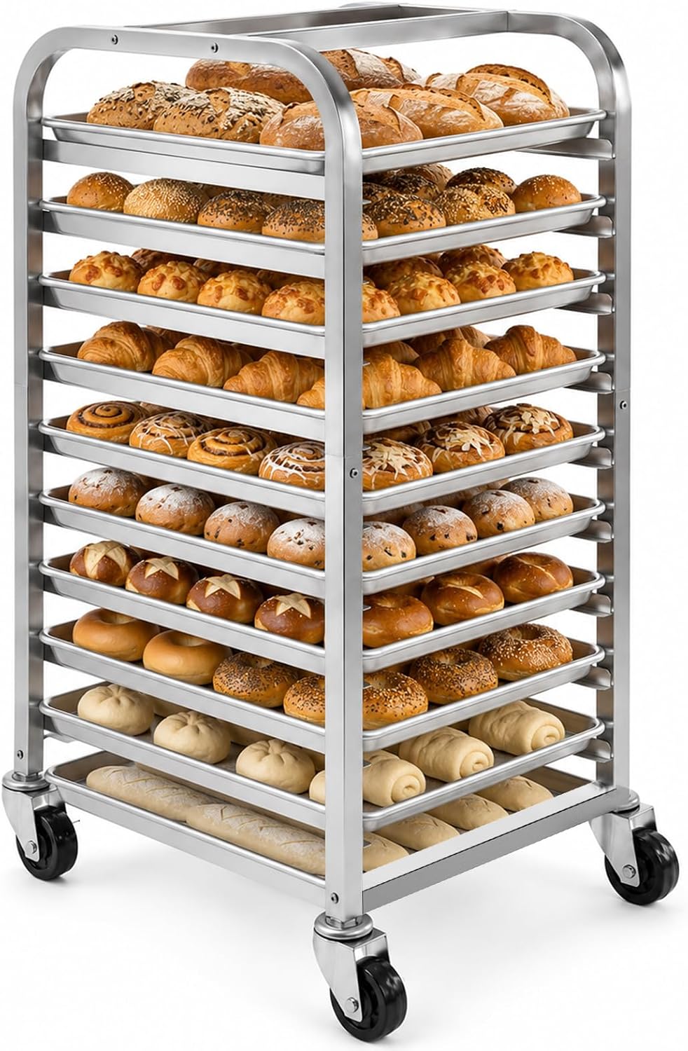 10-ярусная подставка для проти – обзор и цена Kitchen Baking Sheet Organizer